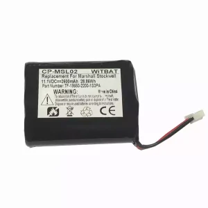 Replacement Bluetooth speaker battery for Marshall Stockwell,TF18650-2200-1S3PA