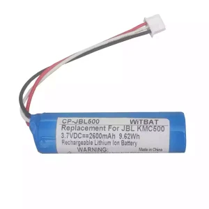 Replacement Bluetooth speaker battery for JBL KMC500,JBL KMC 600,TD0535