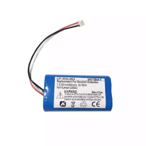 Replacement Bluetooth speaker battery for Marshall Emberton II,Emberton,C406A2-2