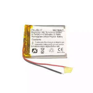 Replacement Bluetooth speaker battery for JBL Synchros E50BT,P433638