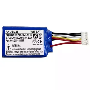 Replacement Bluetooth speaker battery for JBL Link 10,GSP103465