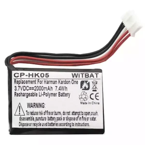 Replacement Bluetooth speaker battery for Harman Kardon One,Flip 2 (2014),PR-652954