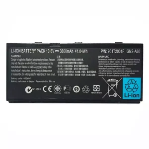 Laptop battery for GIGABYTE 961T2001F