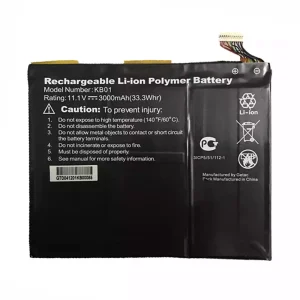 Laptop battery for Getac Gaution KB01