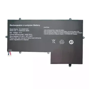 Laptop battery for JUMPER Geobook 3