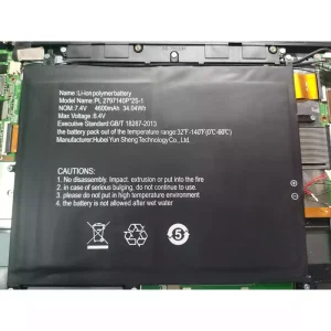 Laptop battery for PL2797140P*2S-1 odys winbook 13