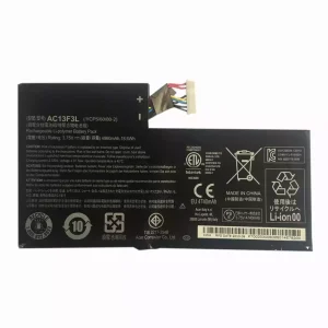 Tablet battery for ACER AC13F3L