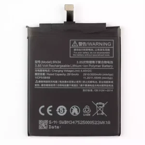 Phone battery BN34 for Xiaomi Redmi 5A