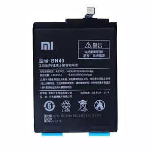 Phone battery BN40 for Xiaomi Redmi 4 Pro