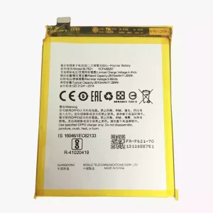 Phone battery BLP621 for OPPO R9S