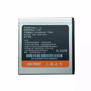 Phone battery BL-G020B for GIONEE W900