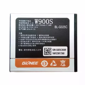 Phone battery BL-G025C for GIONEE W900S