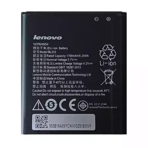 Phone battery BL233 for LENOVO A2800-D,A3600-D,A3800-D