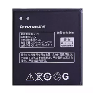 Phone battery BL209 for LENOVO A788T,A820E,A760,A516,A378T,A398T,A706