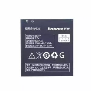 Phone battery BL197 for LENOVO A820T,A820,A798T,S720,A800,S868t
