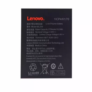 Phone battery BL259 for LENOVO K32C30,K32C36,K5,K5Plus