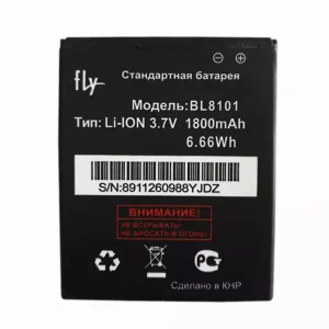 Phone battery BL8101 for FLY IQ455