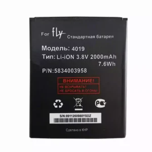 Phone battery BL4019 for FLY IQ446
