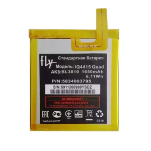Phone battery BL3810 for FLY IQ4415