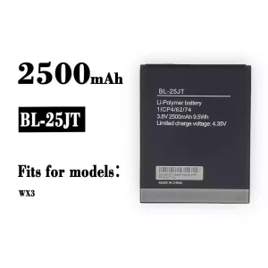 Phone battery BL-25JT for Tecno WX3