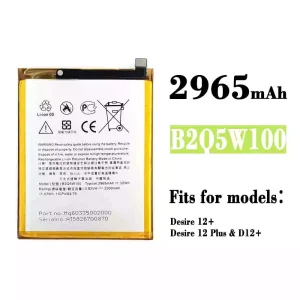 Phone battery B2Q5W100 for HTC Desire 12+ / Desire 12 Plus