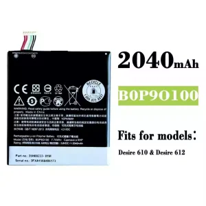 Phone battery B0P9O100 for HTC Desire 610 / Desire 612