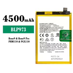 Phone battery BLP973 for OPPO Reno 9/Reno 9 Pro