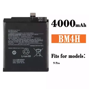Phone battery BM4H for Xiaomi 9 pro
