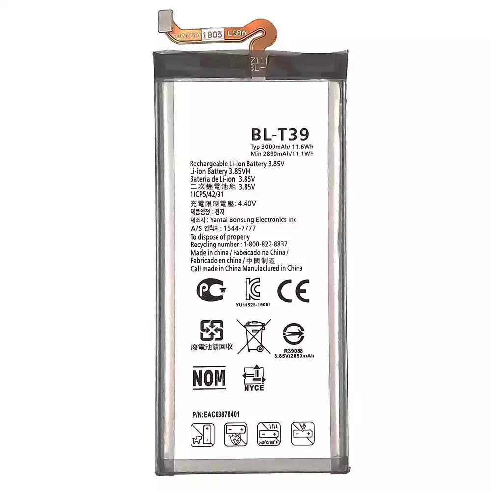 Phone battery BL-T39 for LG G7 ThinQ / Q7 / Q7+ / Q7a / K40 / K12+ / K12 Plus / Q9 One / G7 Fit / G7 Fit+ - Image 4