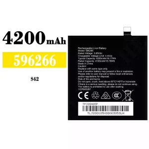 Phone battery 596266 for CAT S42