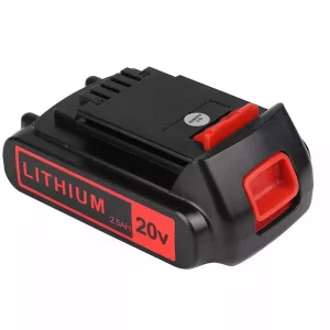 20V 2.5Ah Replacement battery for Black&Decker LBX4020 LBXR20 LBXR20B LBXR20-OPE LBXR2020 LB20 LBX20 LB2X4020