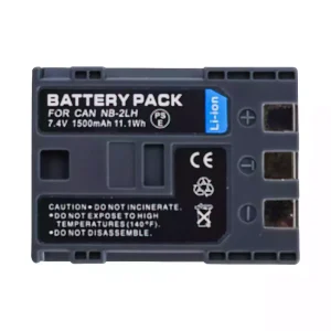 Camera battery for Canon Optura 30, Optura 40, Optura 50, Optura 60, Optura 400, Optura 500