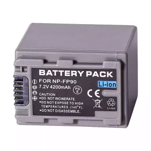 Camera battery for SONY DCR-SR80, DCR-SR100, HDR-HC3