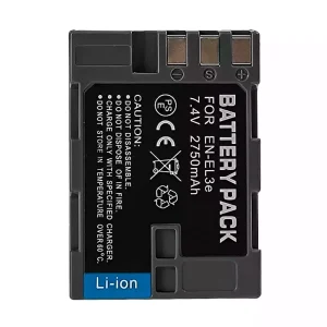 Camera battery for Nikon EN-EL3E