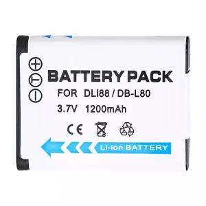 Camera battery for PENTAX D-LI88,D-L188