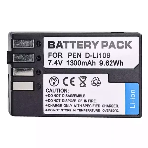 Camera battery for PENTAX D-LI109