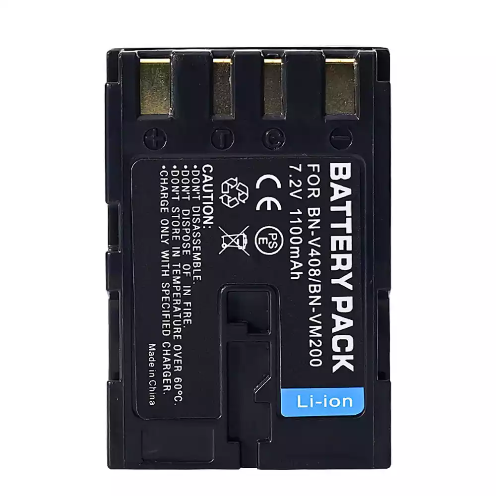 Camera battery for JVC BN-V408 BN-V416 BN-V428 BN-VM200 - Image 2