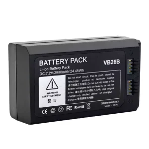 Battery for Godox Round Head Flash V1,V1-S,V1-C,V1-N,V1-F,V1-O,V1-P