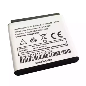Battery for Doro Phone Easy 615 680 682,XD1105007060