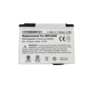 Battery for Novatel MiFi 2200,40115114