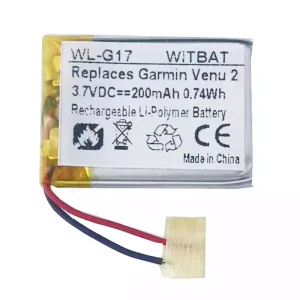 Battery for Garmin Venu 2S,361-00137-10