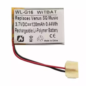 Battery for Garmin Lily,Venus SQ Music,361-00130-01