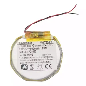 Battery for Garmin Fenix 1,Fenix 2,361-00061-00