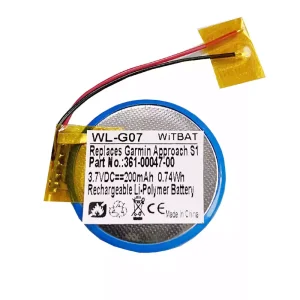 Battery for Garmin 361-00047-00