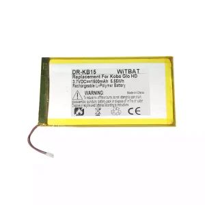 Battery for Nook Glowlight Plus 7.8,BNRV700,PR-285084