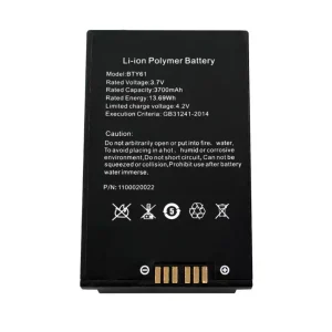Battery for Newland PT60,MT60,MT65,MT66,MT660,BTY61