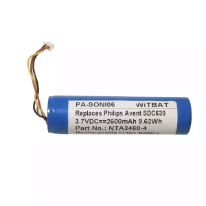 Battery for Philips Avent SDC630,NTA3460-4