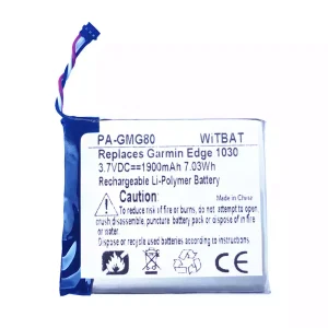 Battery for Garmin Edge 1030 GPS,Approach G80,361-00105-00