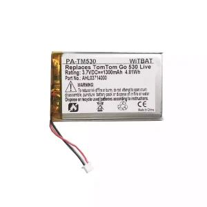 Battery for TomTom Go 530 Live,Go 630,Go 720,Go 730,Go 930,AHL03714000