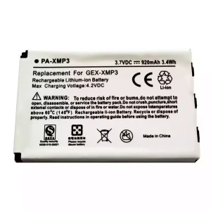 Battery for Pioneer GEX-XMP3,Sirius XM XMP3,XM-6900-0004-00,990552